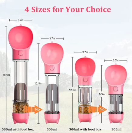 Luxx 3 in 1 Pet Water Bottle